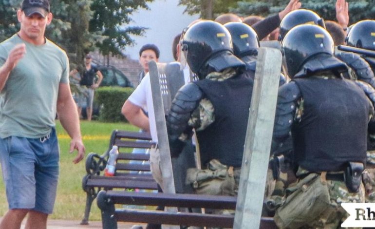 Białoruś: sportowy mistrz trafił za kratki. Za udział w proteście grozi mu 5 lat więzienia