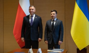 Zełenski podziękował Dudzie za wspieranie Ukrainy