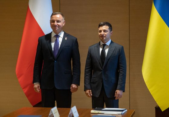 Zełenski podziękował Dudzie za wspieranie Ukrainy