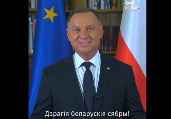 Polski prezydent po białorusku opowiedział Białorusinom o Solidarności. Jest reakcja opozycji (WIDEO)