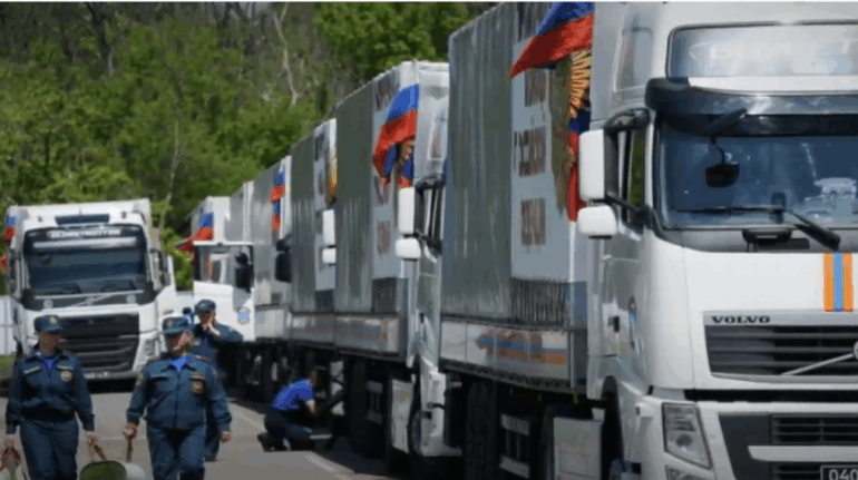 Ukraina zaprotestowała przeciwko rosyjskim „konwojom humanitarnym” do Donbasu