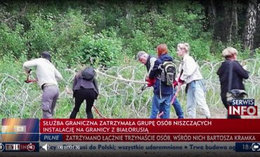 Sąd nie zgodził się na areszt dla 13 osób, które niszczyły zasieki na polsko-białoruskiej granicy