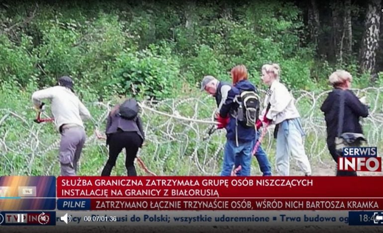 Sąd nie zgodził się na areszt dla 13 osób, które niszczyły zasieki na polsko-białoruskiej granicy