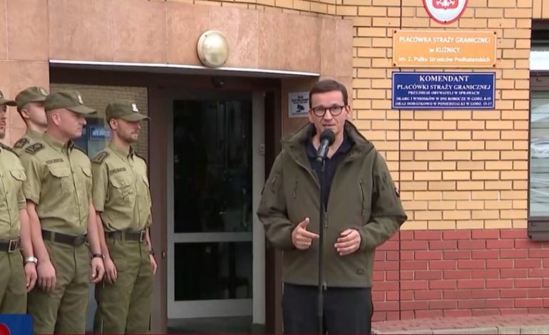 Premier: Białoruś odmawia przyjęcia polskiej pomocy na granicy