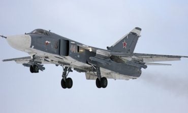 Pod Permem rozbił się bombowiec Su-24. To piąta w tym miesiącu katastrofa samolotu sił zbrojnych Rosji