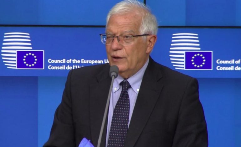 „Łukaszenka nie ma legitymacji demokratycznej”. Szef dyplomacji UE zwrócił się do Białorusinów w przededniu drugiej rocznicy protestów