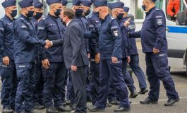 Polscy policjanci przystąpili do patrolowania litewsko-białoruskiej granicy
