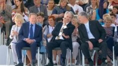 Jak Zełenski rozśmieszył na paradzie Kuczmę, Juszczenkę i Poroszenkę