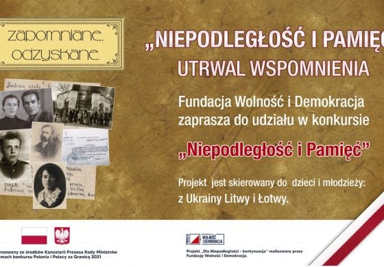 Konkurs dla młodzieży „Niepodległość i Pamięć”