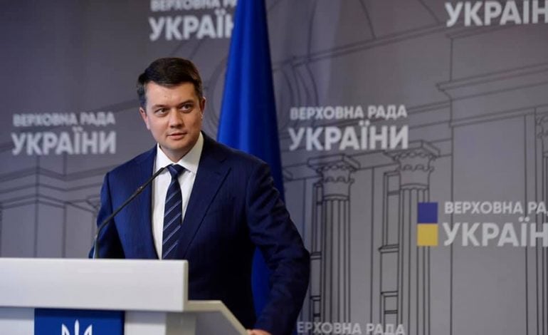 Odwołany przewodniczący ukraińskiego parlamentu: „Nigdy nie byłem przyjacielem prezydenta”