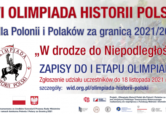 Ruszyła rekrutacja do VI. Olimpiady Historii Polski dla Polonii i Polaków za granicą