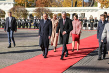 Para Prezydencka uroczyście rozpoczęła wizytę na Litwie