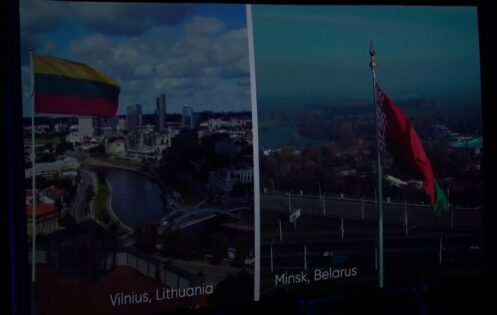 Amerykanie nagrodzili Litwę za wspieranie demokratycznych dążeń Białorusinów