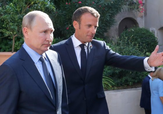 Emmanuel Macron ostrzegł Putina, że Francja będzie bronić Ukrainy w wypadku agresji Rosji