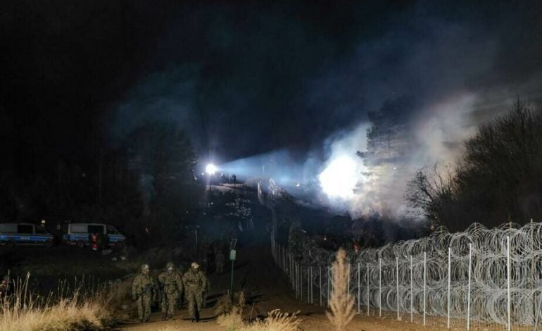 Białoruska straż graniczna opublikowała wideo z granicy