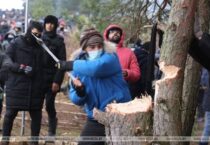 Na Białorusi koczuje 1,5 tys. nielegalnych imigrantów, planują wejść do Polski
