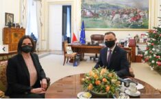 Prezydent Duda gościł emigracyjną białoruską opozycjonistkę (FOTO)