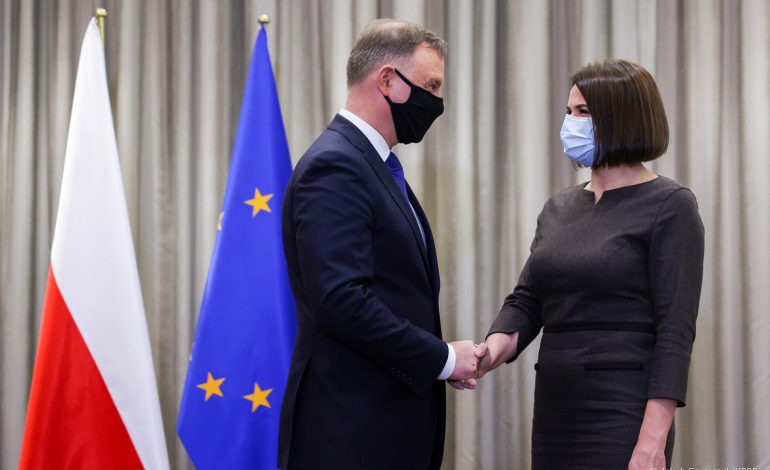 “Polska jest w sporze z Łukaszenką, a nie z Białorusinami”. Prezydent RP przyjmie emigracyjną liderkę białoruskiej opozycji