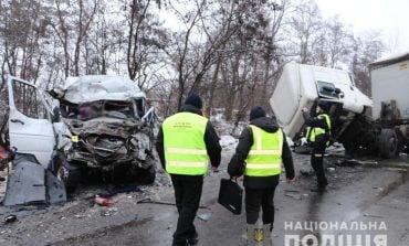 Ukraina: Policja zatrzymała kierowcę ciężarówki podejrzanego o spowodowanie wypadku drogowego z kilkunastoma ofiarami śmiertelnymi