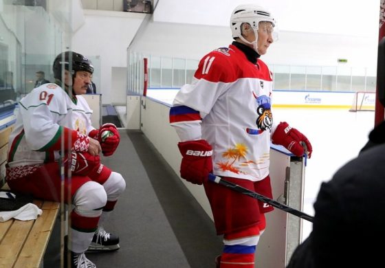Putin i Łukaszenka zagrają dziś w hokeja