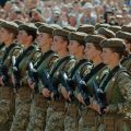 Parada wojskowa w Kijowie