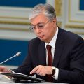 Prezydernt Kazachstanu Kassym Żomart Tokajew