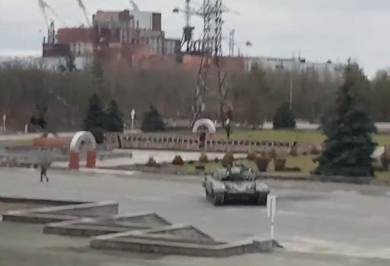 Pierwsze WIDEO z zajętej przez Rosjan elektrowni jądrowej w Czarnobylu