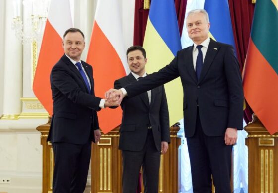 Wizyta prezydentów Polski i Litwy w Kijowie