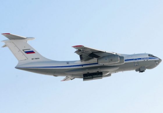 PILNE: Z Pskowa w kierunku Kijowa leci 18 transportowych Ił-76