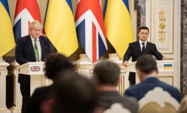 Boris Johnson w Kijowie. Potwierdził poparcie Wielkiej Brytanii dla Ukrainy w obliczu groźby rosyjskiej agresji