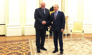 Łukaszenka na Kremlu: "Zachód przegrał pierwszą rundę kampanii przeciwko Rosji i Białorusi"