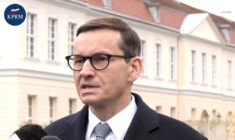 Premier RP w Berlinie: “Przyjechałem wstrząsnąć sumieniem Niemców. 5 tys. hełmów? To jakiś żart” (WIDEO)
