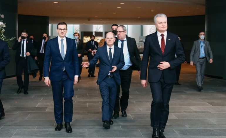 Scholz zadeklarował “decydującą rolę” Niemiec w utrzymaniu bezpieczeństwa w Europie