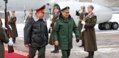 Rosyjski minister obrony przybył na spotkanie z Łukaszenką
