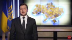 Zełenski zwrócił się do Ukraińców i Rosjan z orędziem (WIDEO)