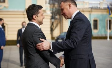 Prezydent Andrzej Duda składa wizytę na Ukrainie