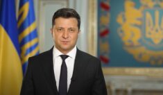 Nad ranem prezydent Zełenski wygłosił orędzie do Ukraińców