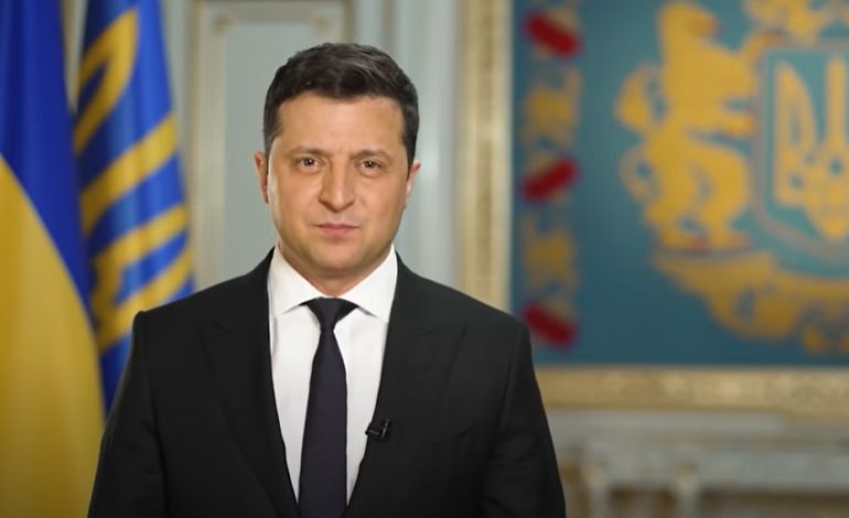 Nad ranem prezydent Zełenski wygłosił orędzie do Ukraińców