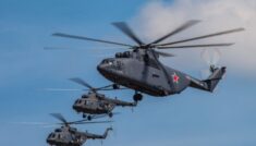 Z Białorusi do Kijowa wyleciało do 20 helikopterów. Na stolicę Ukrainy spadły rakiety Iskander