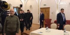 Gospodarz rosyjsko – ukraińskich pertraktacji: Białorusini modlą się za was! Ukraińska delegacja jechała przez Polskę