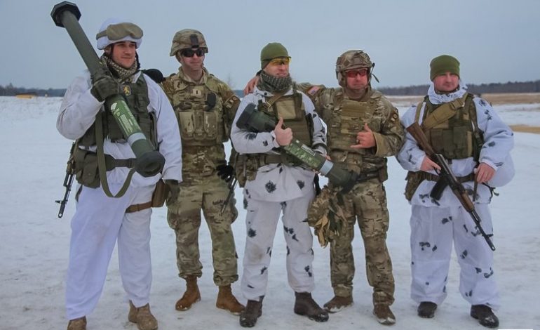 Rosyjska propaganda: Kijów wysłał na linię frontu „polskich najemników”