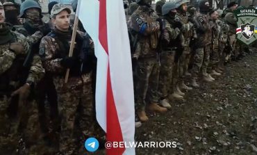 Białoruski batalion zaprzysiężony do Sił Zbrojnych Ukrainy. Przysięgę złożyli w Dzień Niepodległości (wzruszające WIDEO)