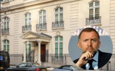 Aktywiści z ukraińską flagą “zajęli” willę rosyjskiego oligarchy Deripaski w Londynie