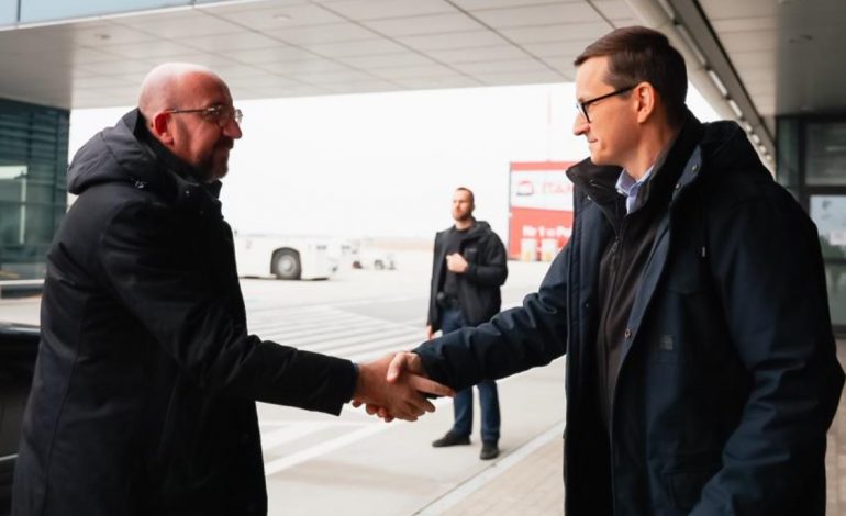Morawiecki: Domagamy się od UE jak najdalej posuniętej pomocy dla Ukrainy