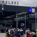 Ukraińscy uchodźcy na polskiej granicy