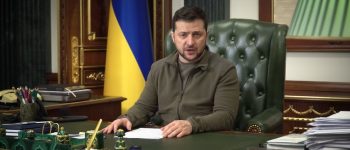 Prezydent Ukrainy Wołodymyr Zełenski