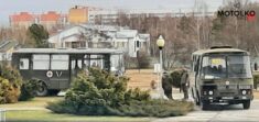 Rosjanie zwożą na Białoruś napromieniowanych żołnierzy. Spod Czarnobyla