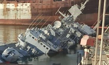 Ukraińcy zatopili swój flagowy okręt „Hetman Sahajdaczny”. Żeby nie wpadł w ruskie łapy