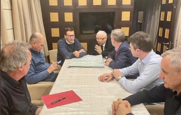 Premierzy Morawiecki i Kaczyński już w Kijowie!