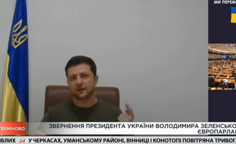 Zełenski w PE: To teraz wy udowodnijcie, że jesteście Europejczykami!